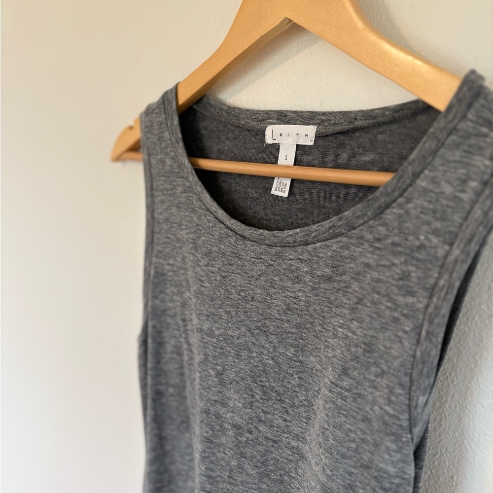 Leith Charcoal Sleeveless Dress - Picture 4 of 5